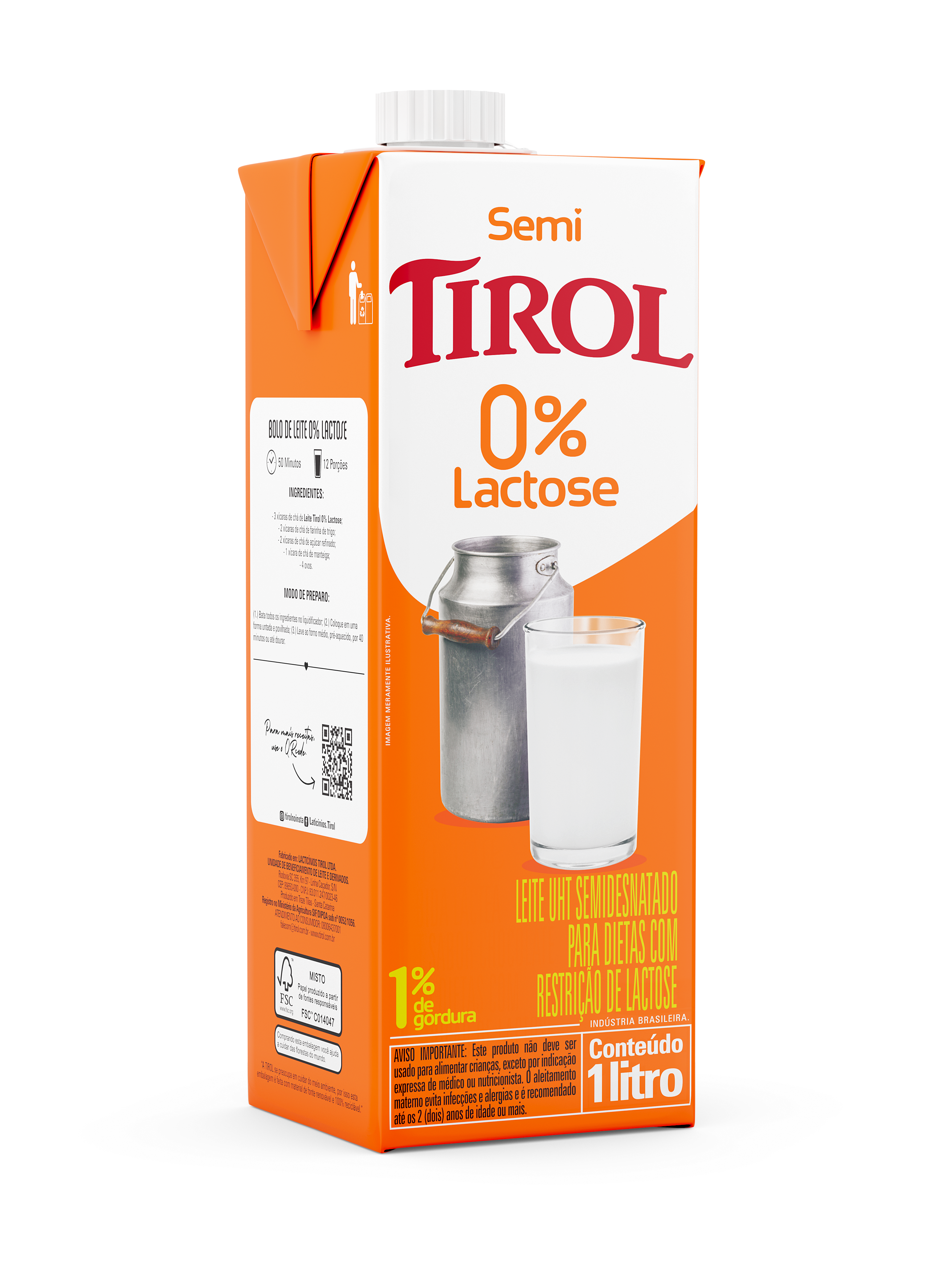 LEITE 0% LACTOSE UHT TR 1LT?>
