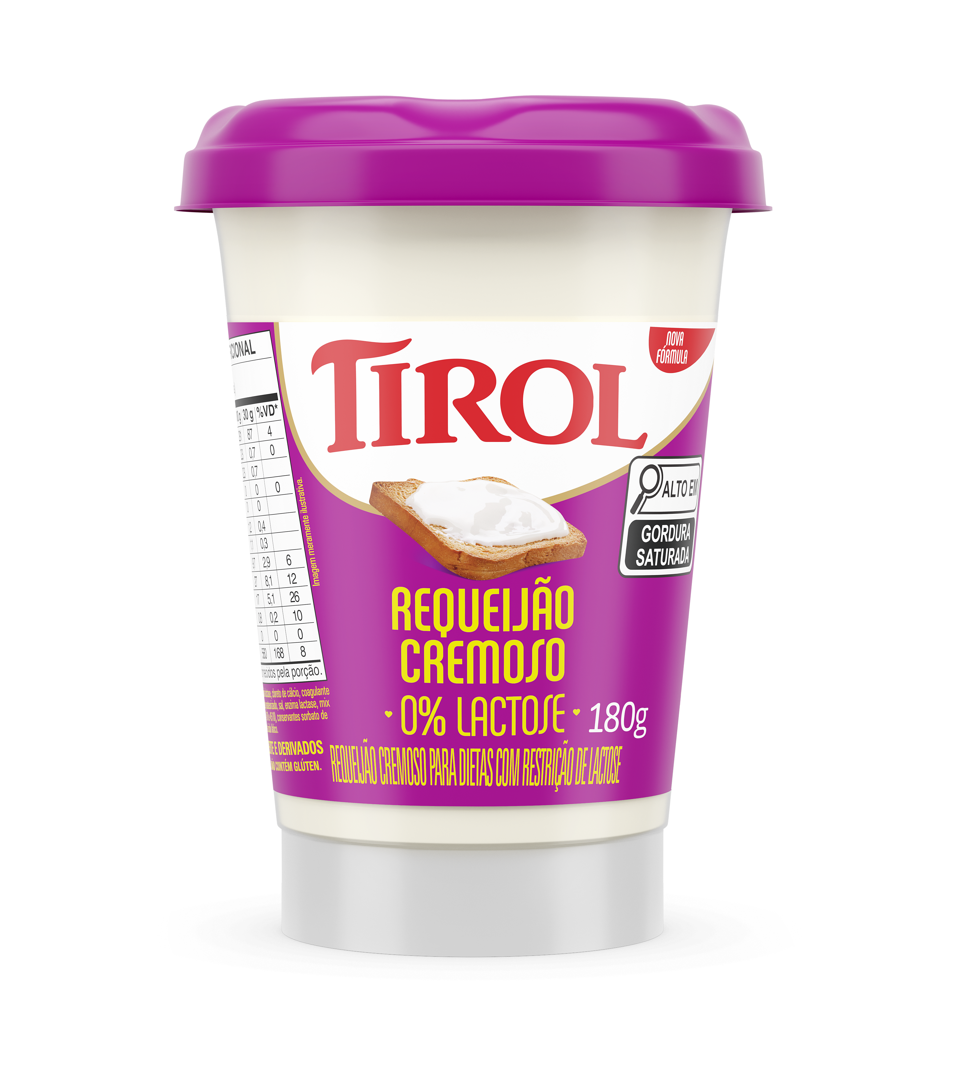 REQUEIJ�O 0% LACTOSE COPO 180GM?>