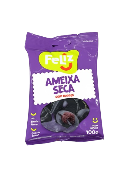 AMEIXA C/C SC 100G  FELIZ - 0210?>