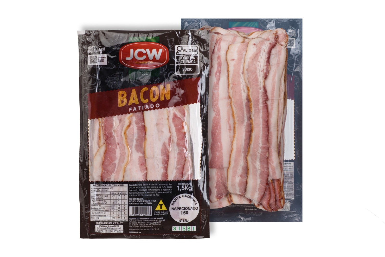 BACON FATIADO 1,5KG JCW?>