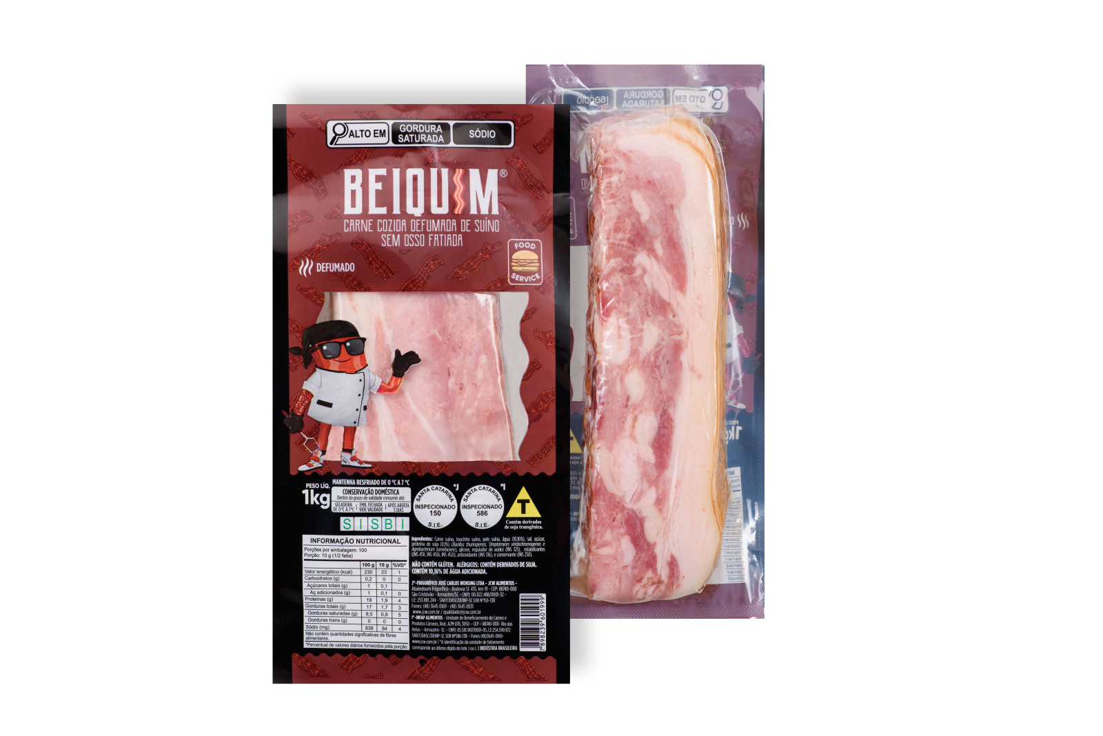 CARNE COZ.DEF DE SUINO SEM OSSO BEIQUIM FAT 1KG CX12 -1999?>