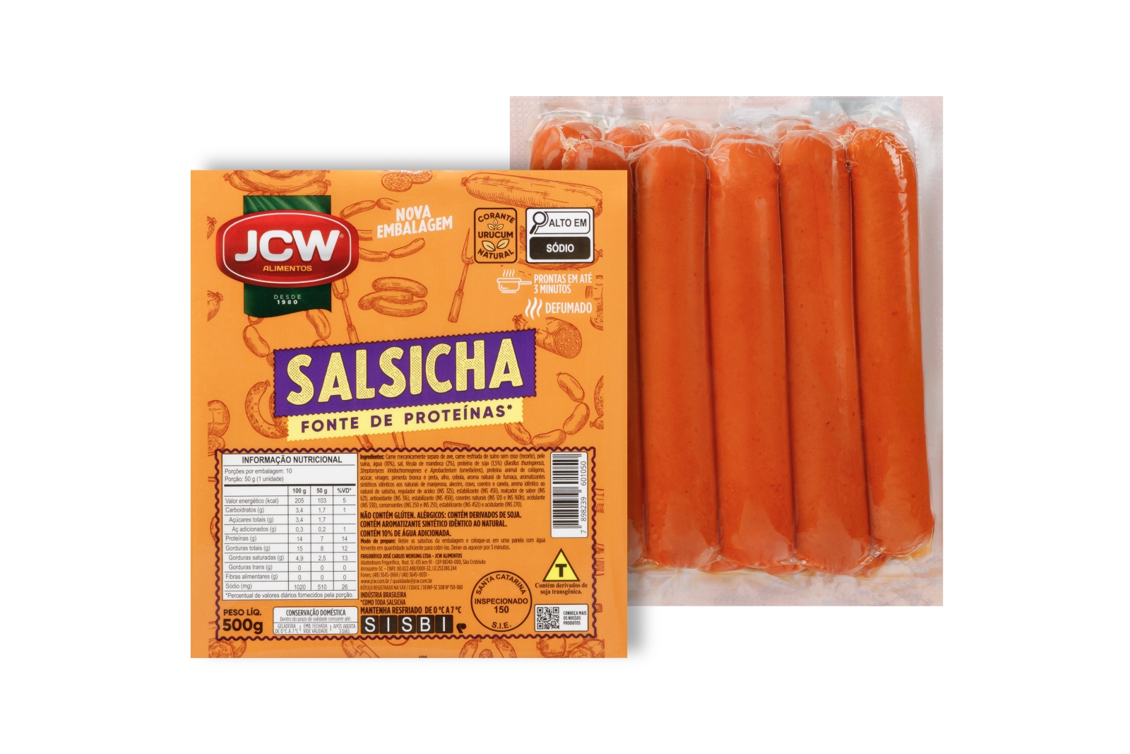 SALSICHA 500G CX24 JCW?>